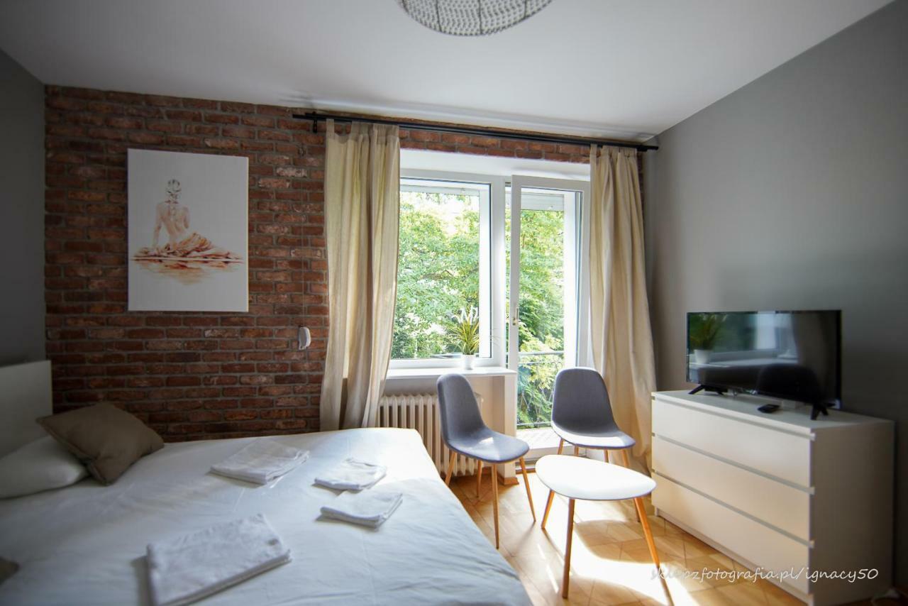 Saska Kepa Apartamenty Warszawa Exteriör bild